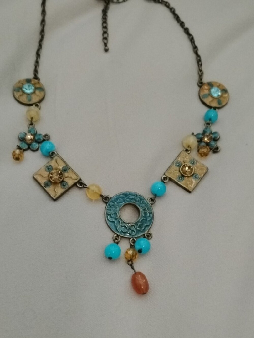 Turquoise and Gold-tone Bundle Of 3 - Picture 2 of 10